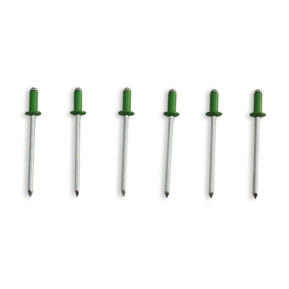 Rivet aluminium laqué 3,2x8 mm couleur au choix Distriartisan