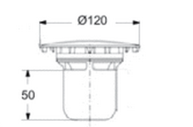 dimensions bonde de douche diam 90