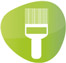 Pinceau pour toit