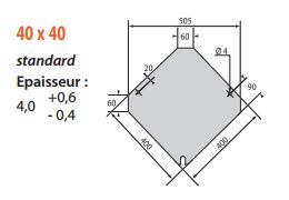 Tuiles en ardoises fibres-ciment Eternit