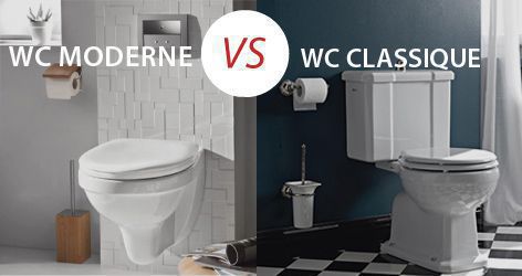 Les différents types de toilettes