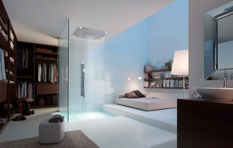 douche italienne chambre