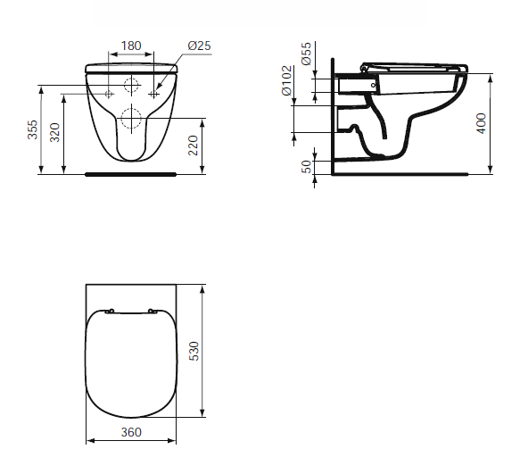 dimensions cuvette Khéops+