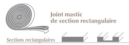 Joint mastic transversale