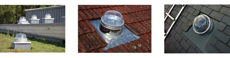Les kits puits de lumière solarspot toiture