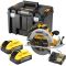 Scie circulaire xr 18v sans fil advantage 5ah li-ion brushless 190 mm dewalt dcs573h2t-qw