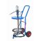Ensemble mobile graisse 60/1 ALGI pour tonnelet 50 Kg chariot 2 roues - 07705501