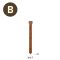 1000 Pointes en bois Lignoloc® 47 x 58 avec tête - 16S4758WT