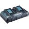 Chargeur rapide DC18RD 2 batteries Li-ion 14.4V à 18V MAKITA - 196933-6