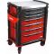 Servante grand volume 7 tiroirs SAM OUTILLAGE plateau inox - 417