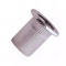Ecrou à sertir cylindrique cranté en alu - Tête plate - D. M5 x 13 mm - Boite de 500 - SCELL-IT - EAD0530