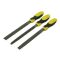Stanley 022464 file set includes 1/2 round/ flat/ 3 square (3 pieces)