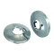 Rosace articulée pour robinetterie sanitaire - Diamètre extérieur : 60 mm - Diamètre intérieur 21 mm - PRESTO - 70333