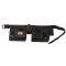 Poche double en cuir tanné avec ceinture /C - MOB - 805200