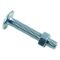 Boulon poêlier lennie tête ronde large - ø8x20 - boite de 100 - brl0802002b