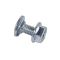 Boulon lennie tête ronde collet carré trcc - zingué blanc - ø7x55 - boite de 100 - btrcc0705502b
