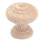 Bouton de meuble rustique en bois brut poncé HT31 D.30 CADAP - Bois de hêtre - 7030