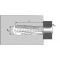 Boîte de 200 pièces cheville nylon classik scell-it - ø 6 x 30 mm pour vis 3.5-5 - ds06