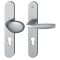 Ensemble de porte palière sur plaque new-york 76g/300m/1810 hoppe inox - 3281143