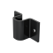 Gâche à pattes MANTION - 65x35x3 mm - Pour verrous 1316 - Acier zingué noir - 1316 GP