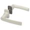 Béquille double Hera FAPIM - Profil 40 à 55 mm - Carré de 8 - blanc - 2041I_32-