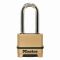 Cadenas Excell® en zinc MASTERLOCK 56 mm - Combinaison programmable - M175EURDLH