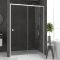 Pack porte de douche coulissante blanc 140x190cm + receveur 90x140 - whity slide Aurlane - PACF041
