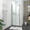 Pack paroi de douche 90x200 cm + receveur de douche a carreler 90x140 recoupable Aurlane - PACF080
