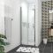 Pack paroi de douche 80x200 cm + receveur de douche a carreler 80x120 recoupable Aurlane - PACF089