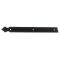 Contre-penture alu.feston noir 515mm profil 39x2 TORBEL - 11P2A5J