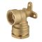 Coude applique laiton pour tuyau polyéthylène sortie femelle F1/2' (15x21) NOYON & THIEBAULT - Ø 20 mm - 1735-2015L1