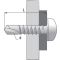 Boîte 250 vis acier autoperceuse tcq scell-it - 5.5 x 19 mm - sq3 - tcq55019