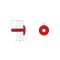 Boîte 250 vis autoperceuse tête ronde large zingué scell-it - sq2 - 4.8 x 25 mm - trlq48025