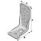 Ancrage KR 95x88x65x4,0 - KR6755