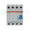 INTERRUPTEUR DIFFÉRENTIEL ABB- F200 - 4P - 40A - 30MA - TYPE AC