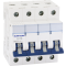 Disjoncteur 4PH 16A 6kA courbe C à vis - EUROHM - 20345