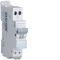 Disjoncteur Phase+ Neutre 2A 3kA Courbe C connexion automatique SanVis 1 Module - Hager