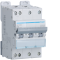 Disjoncteur 20A 3P+N 6-10kA Courbe C 3module - Hager