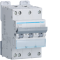 Disjoncteur 32A 3P+N 6-10kA Courbe C 3module - Hager