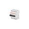 Disjoncteur S204L-C40 - 4P 40A Courbe C Raccordement à vis - 6KA (4Modules) peignable - ABB - 350442