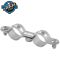 Collier double standard en acier zingué embase M7 X 150 CD Ø22 - Boite de 50 - SCELL-IT - CD22