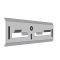 Sachet de 200 Clips DURACOLOR® DURACLIP inox fixation par vis - DACCLIPV2