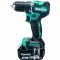 Perceuse visseuse 40nm 18v makita 2 batt.bl1830b + chargeur - ddf487rfj