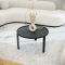 Table basse ronde DECO-GEM, Jade. A monter soi-même. Ø70.5 cm H.42 cm