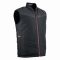Gilet de travail bodywarmer matelassé réversible FACOM Flag Noir/Rouge Taille L - FXWW5010E-L