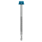 Vis autoperceuse ETANCO Zacrospiral - Ø 6.3x110 mm - Tête hexagonale 12 - Sachet de 100 - Ral 5008 - 551920008
