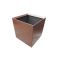 Boite à eau alu 350x350x350 - RAL 8017 Brun Chocolat