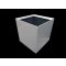 Boite à eau alu 350x350x350 - RAL 9006 Gris