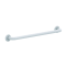 Barre d'appui droite en acier époxy blanc - 600 mm (sans vis) - Ø 25 mm - PRESTO - 60343