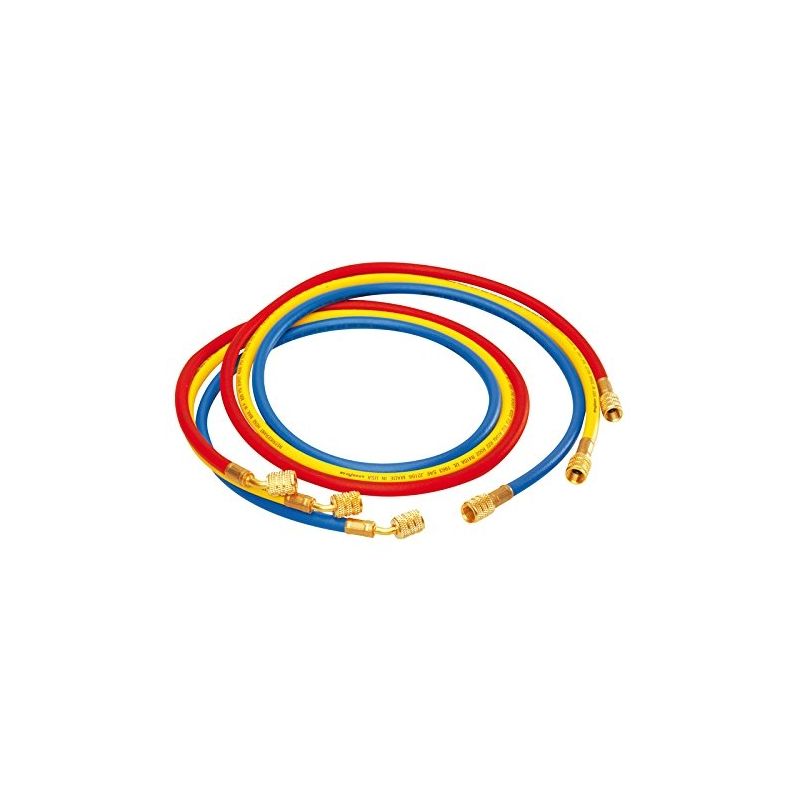 Flexible de liaison jaune standard 1/4” SAE 1,5 mm